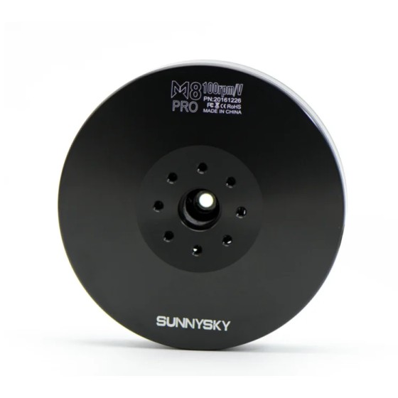 Hot SUNNYSKY M8 Pro KV100 Brushless Motor Multi-axis Aircraft Model High Efficiency Strong Power Safety Industrial Grade Power